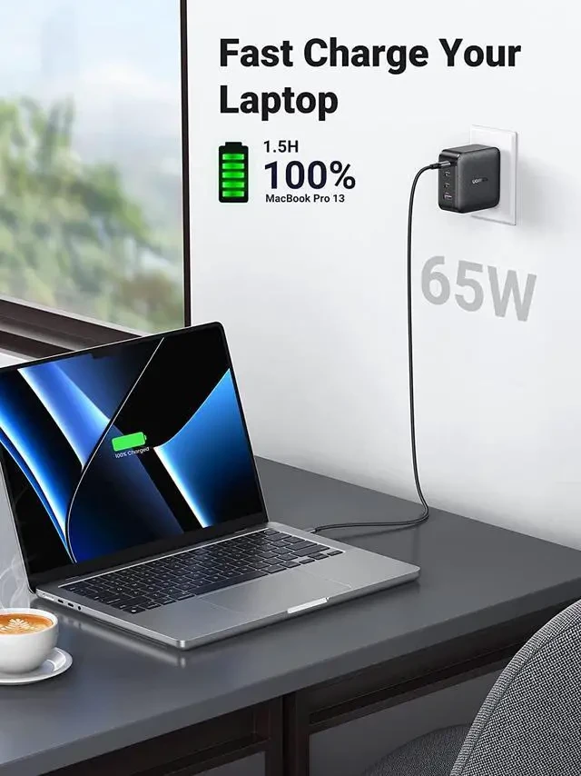 UGREEN USB-C 67W PD GaN Tech Power Adapter UK+3 DC Connectors thumbnail 2