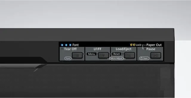 Epson LQ-350 Dot Matrix Printer, Impact Dot Matrix, 24 Pins, 80 Columns thumbnail 2