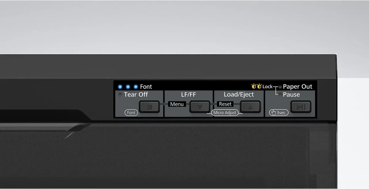 Epson LQ-350 Dot Matrix Printer, Impact Dot Matrix, 24 Pins, 80 Columns thumbnail 3