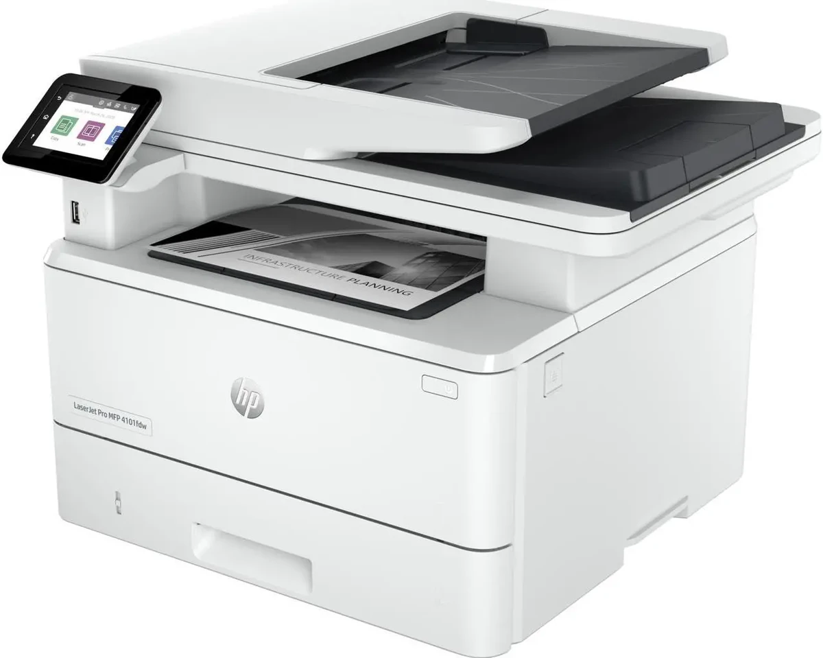 HP LaserJet Pro MFP 4103dw Printer, Print, Copy and Scan thumbnail 3