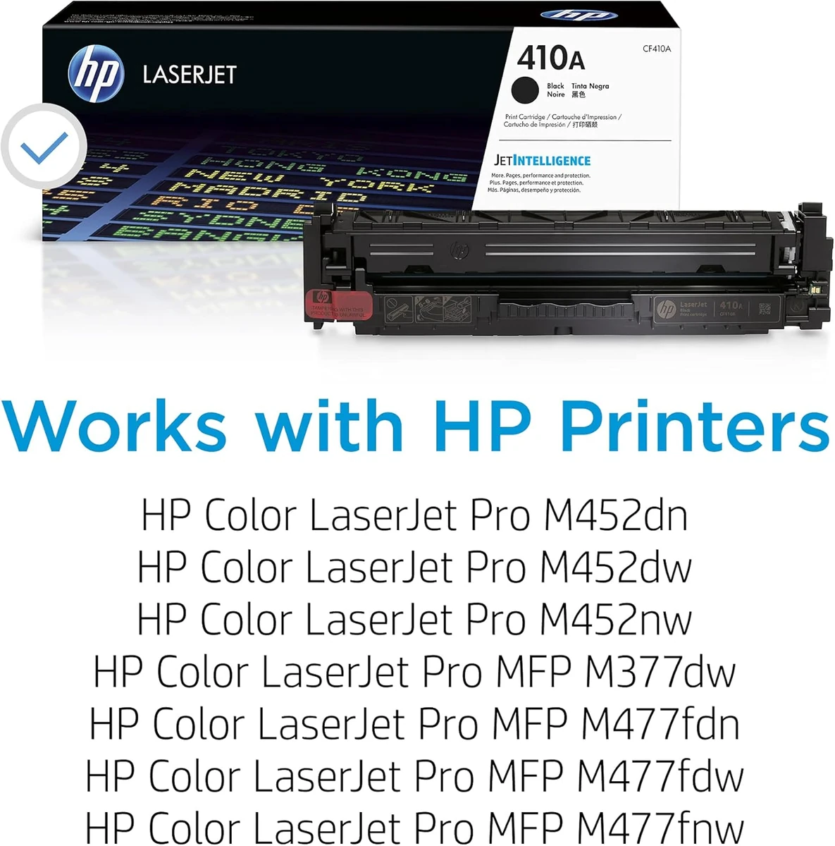 HP 410A Black Original LaserJet Toner Cartridge
