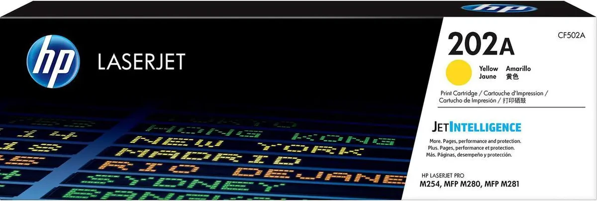 HP 203A Yellow Original LaserJet Toner Cartridge