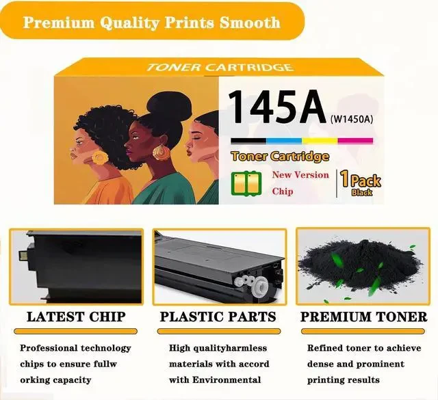 HP 145A Black Original LaserJet Toner Cartridge thumbnail 3