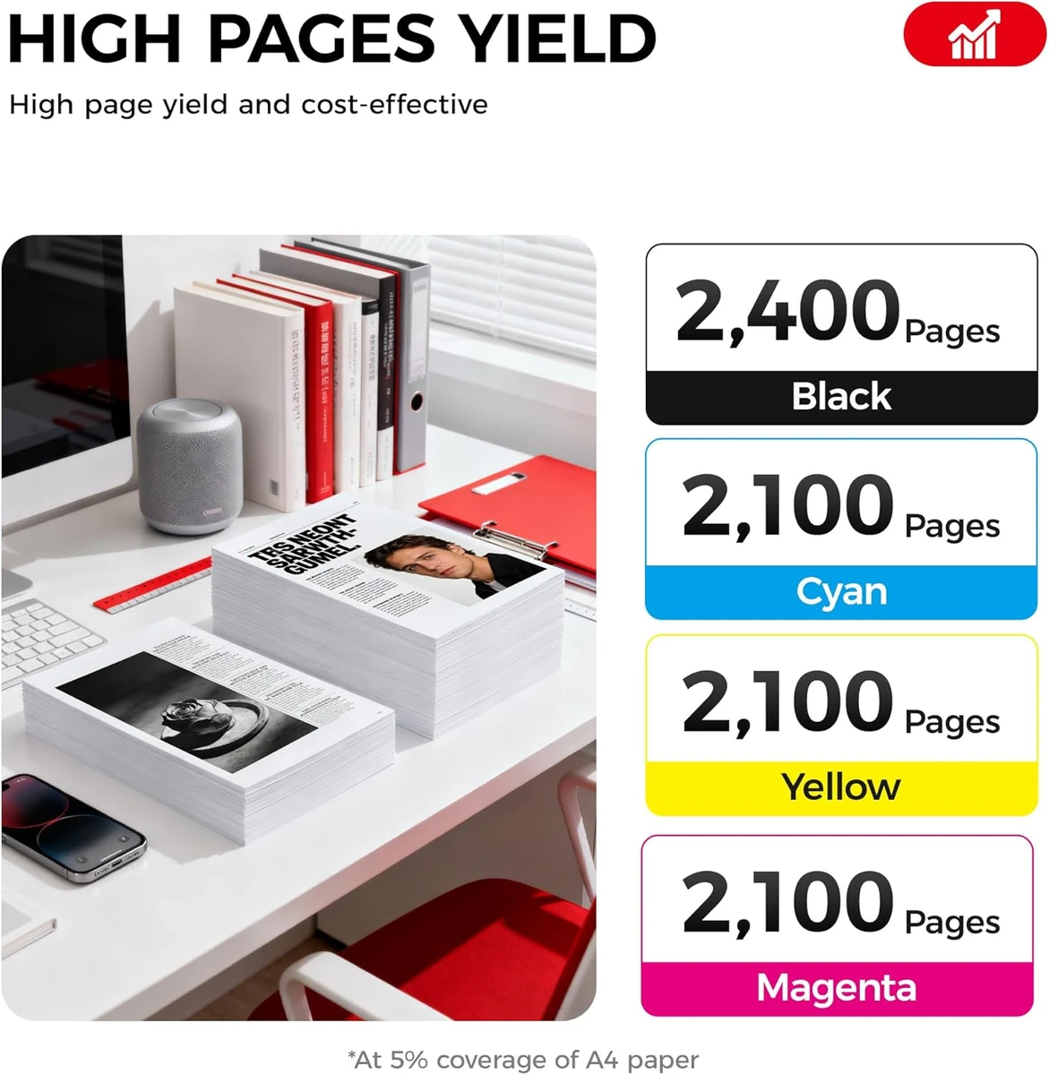 HP 415A Yellow Original LaserJet Toner Cartridge thumbnail 2