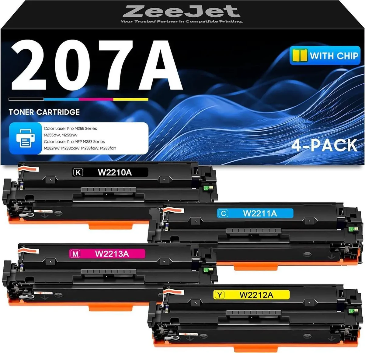 HP 207A Cyan Original LaserJet Toner Cartridge