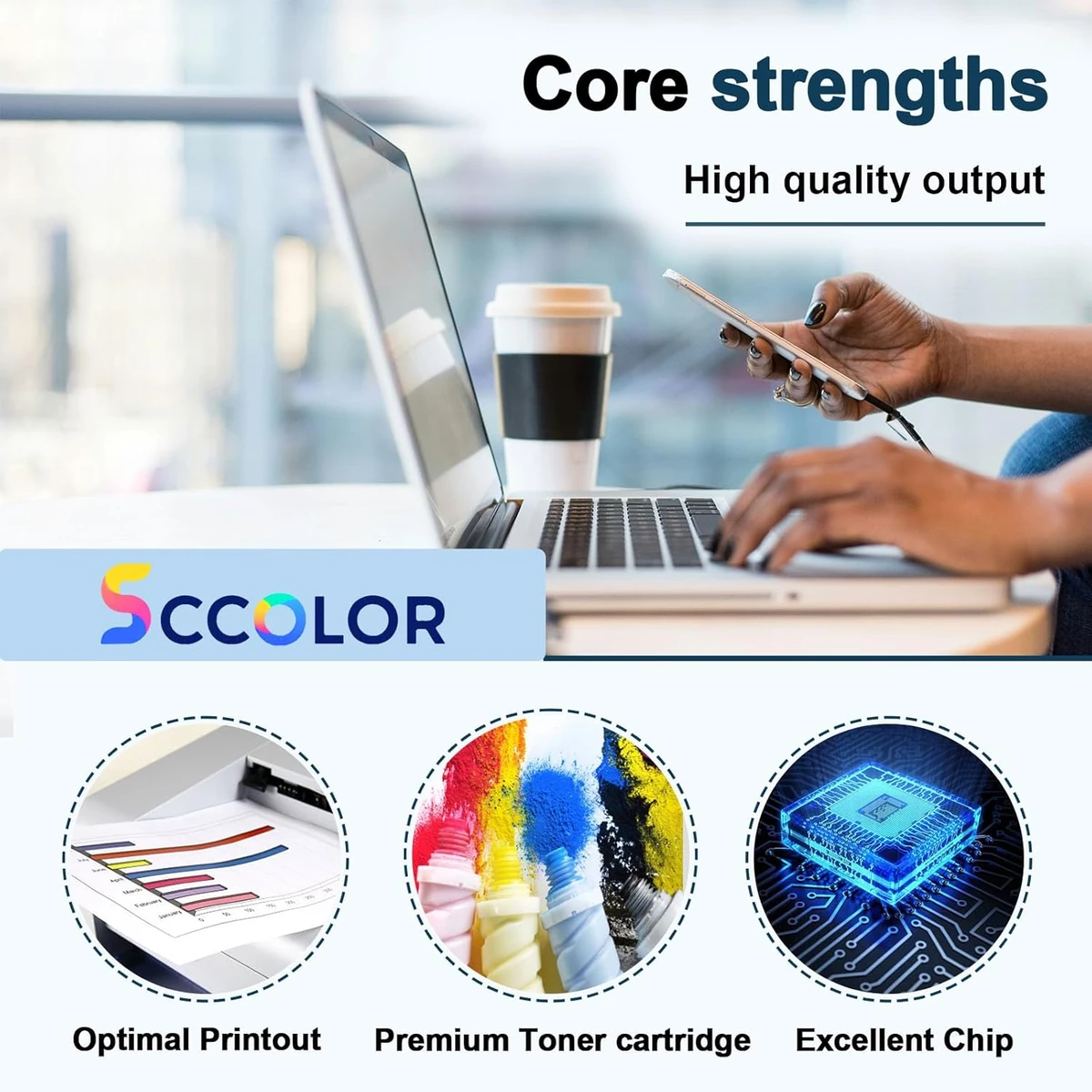 HP 222A Cyan Original LaserJet Toner Cartridge thumbnail 2