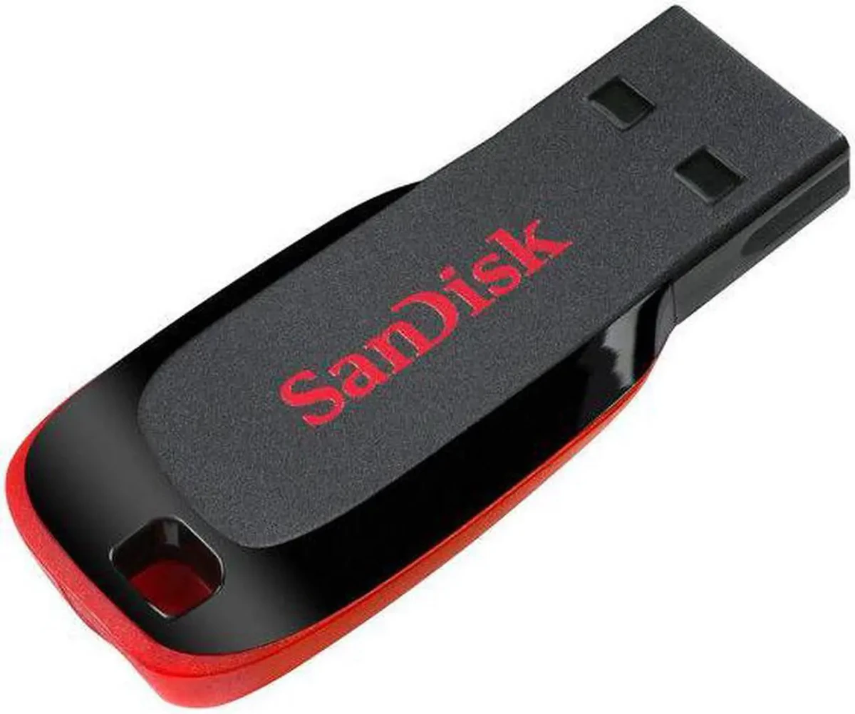 SanDisk Cruzer Blade USB Flash Drive 64GB thumbnail 3