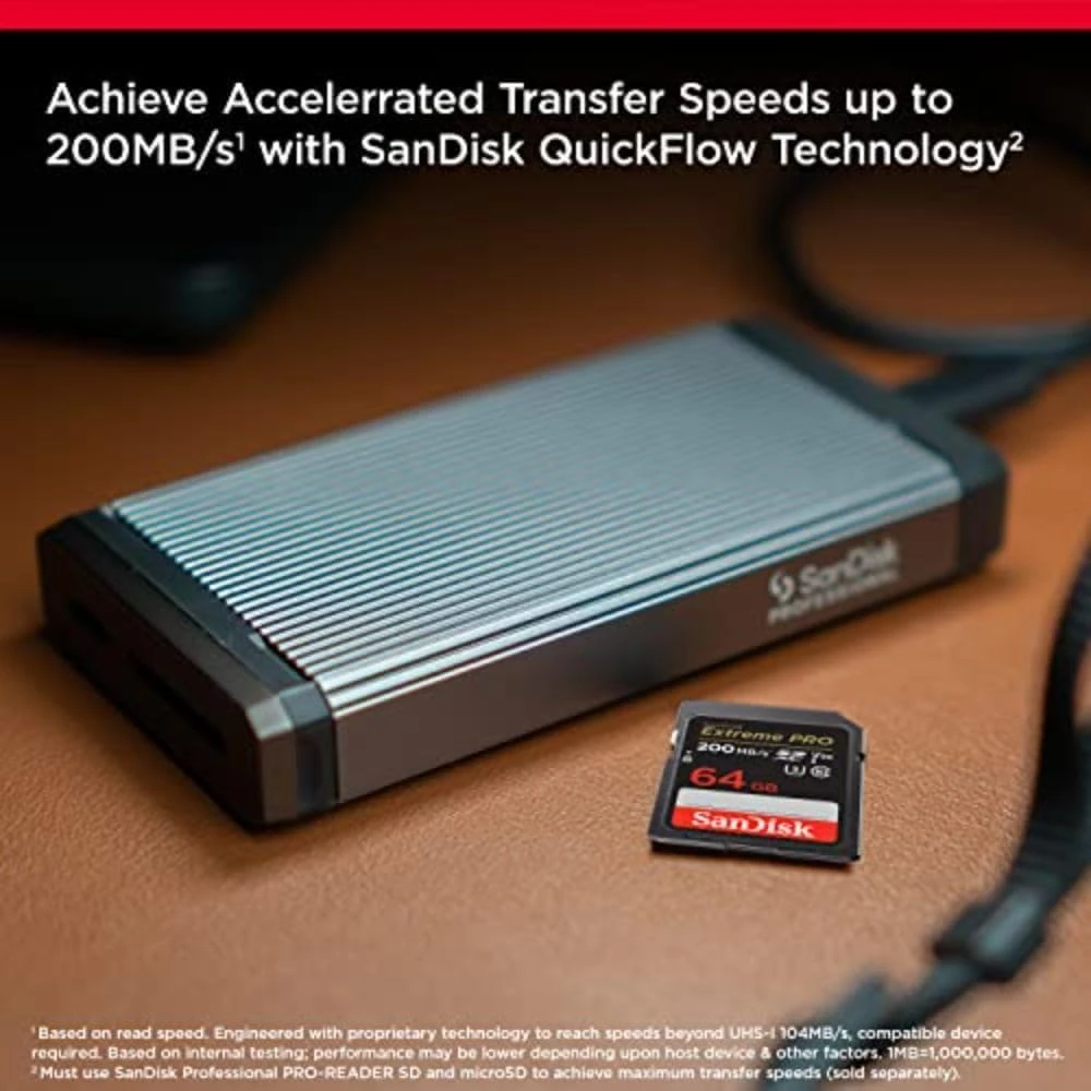 SanDisk Extreme PRO SDHC™ And SDXC™ UHS-II Card Up to 280MB/s