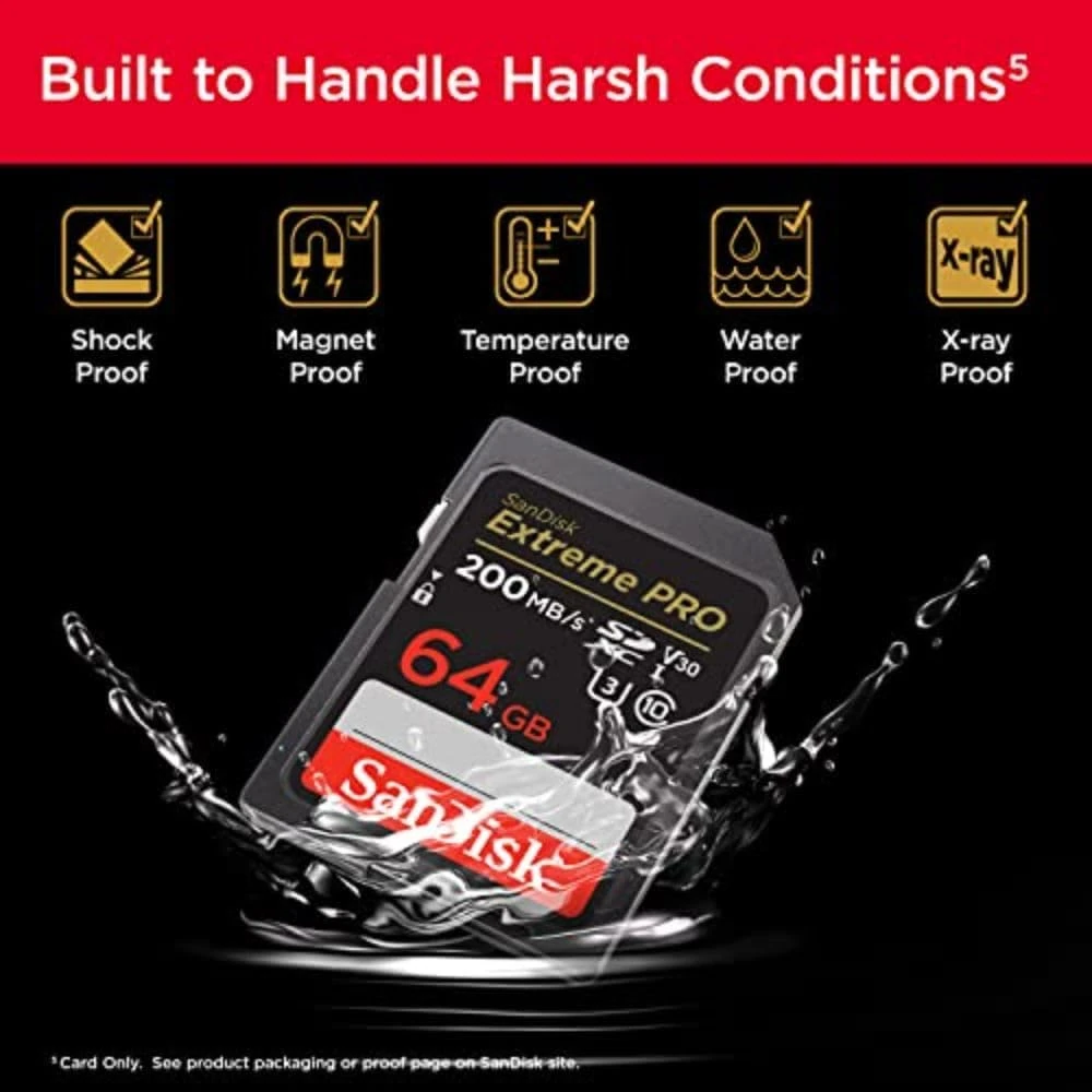 SanDisk Extreme PRO SDHC™ And SDXC™ UHS-II Card Up to 280MB/s thumbnail 4