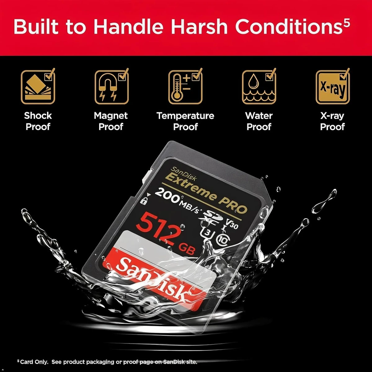 SanDisk Extreme PRO SDHC™ And SDXC™ UHS-I Card Up to 200MB/s thumbnail 4