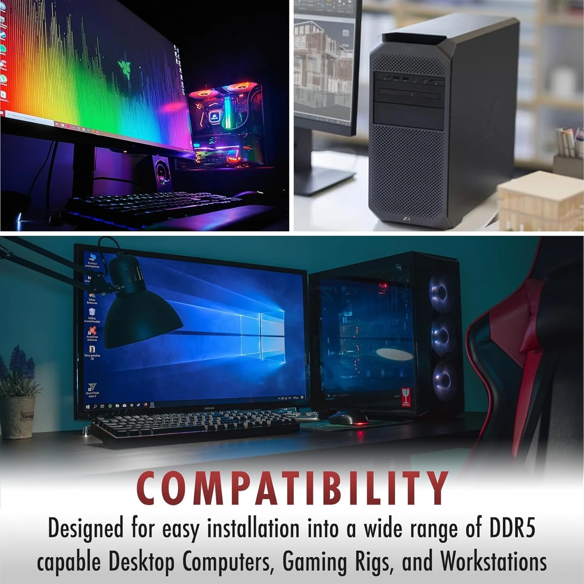 Lexar Desktop RAM DDR5 8GB 5600 thumbnail 3