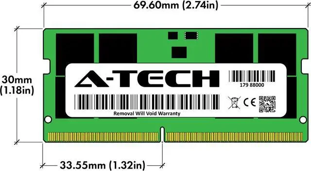 Crucial Laptop RAM DDR5 32GB 5600 thumbnail 3