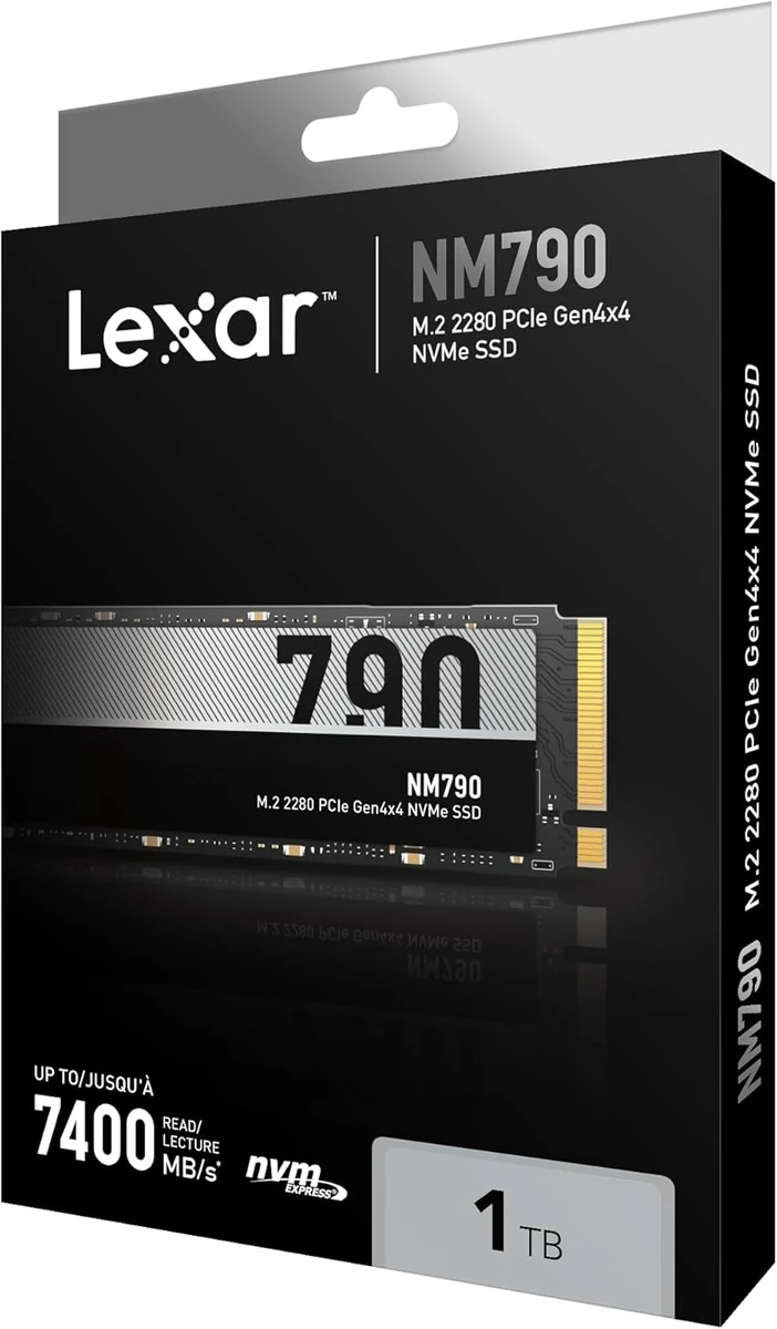 LEXAR LNM790 INTERNAL SSD M.2 PCIe Gen 4*4 NVMe 2280 thumbnail 2