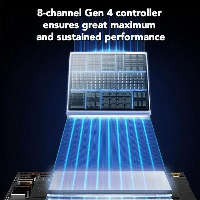 LEXAR LNQ780 INTERNAL SSD M.2 PCIe Gen 4*4 NVMe 2280 thumbnail 3