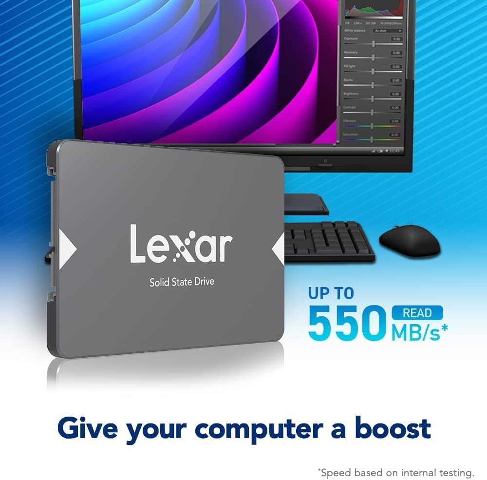 LEXAR NS100 2.5” SATA INTERNAL SSD 512GB thumbnail 3